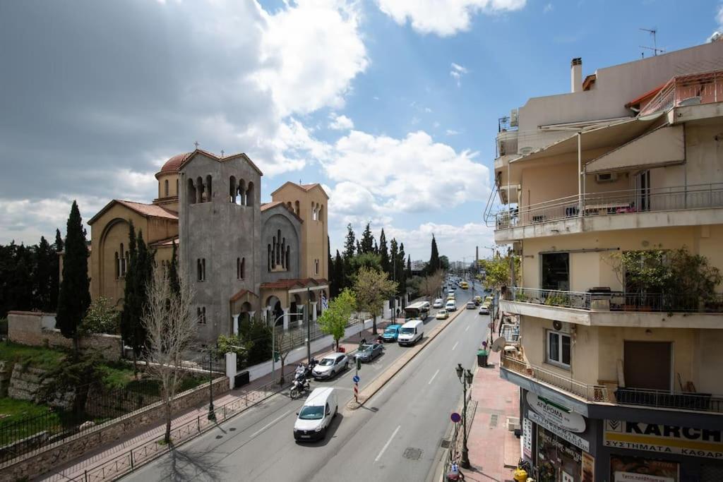 Cosy Apartment With Acropolis View Atenas Exterior foto